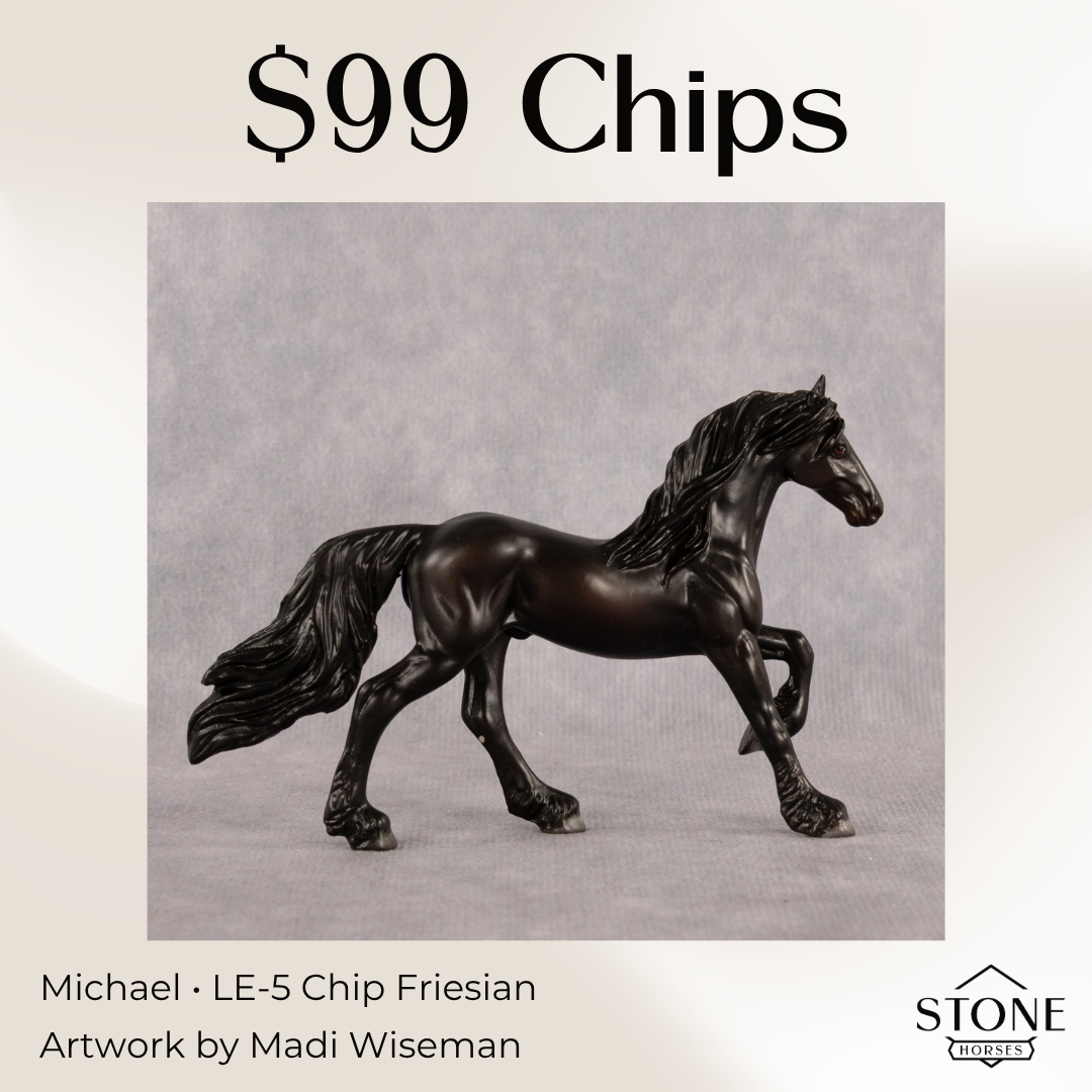 Michael LE-5 Chip Friesian by Madi Wiseman September $99 Chips