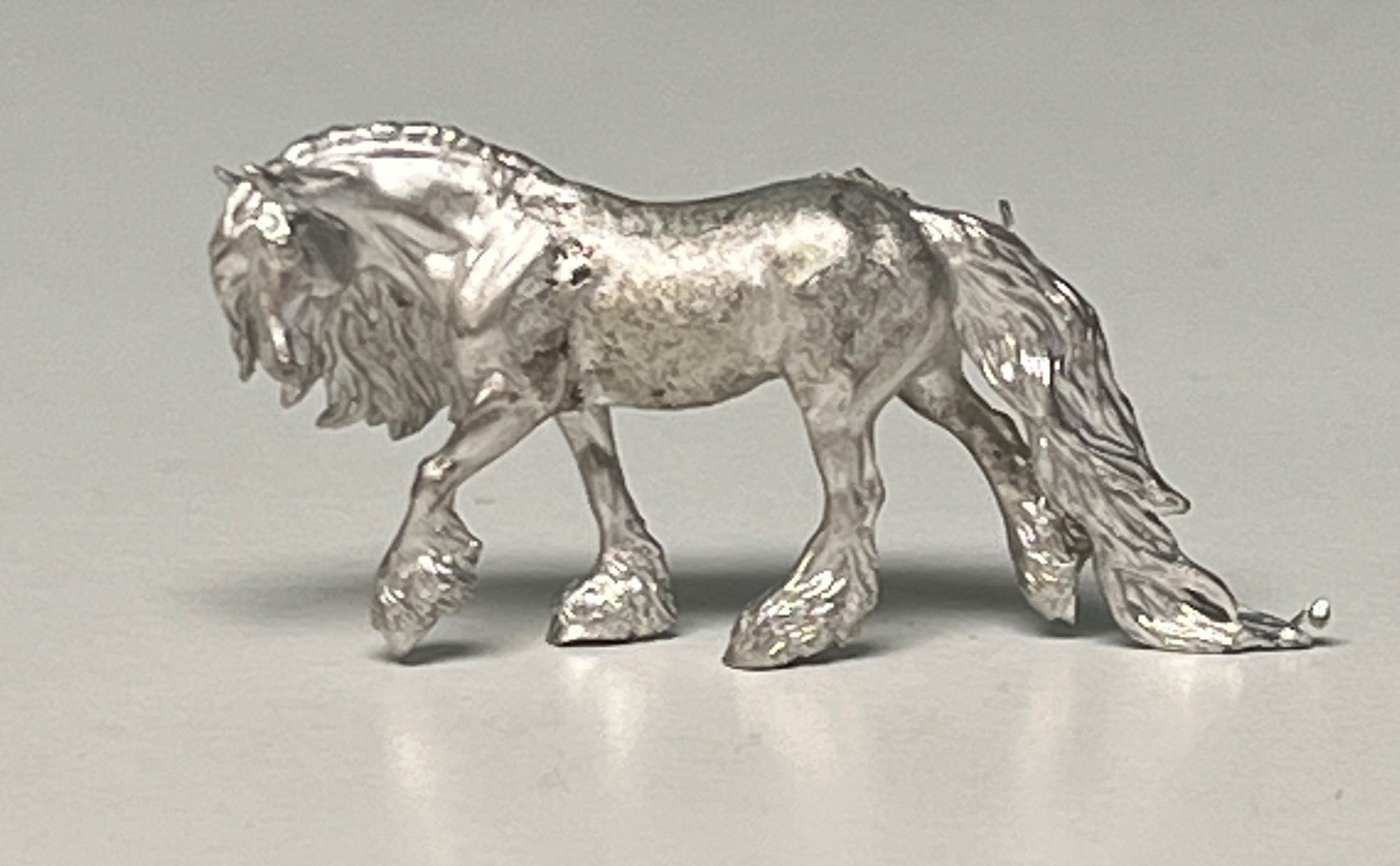 Seconds Micro Pewter Stone Horses
