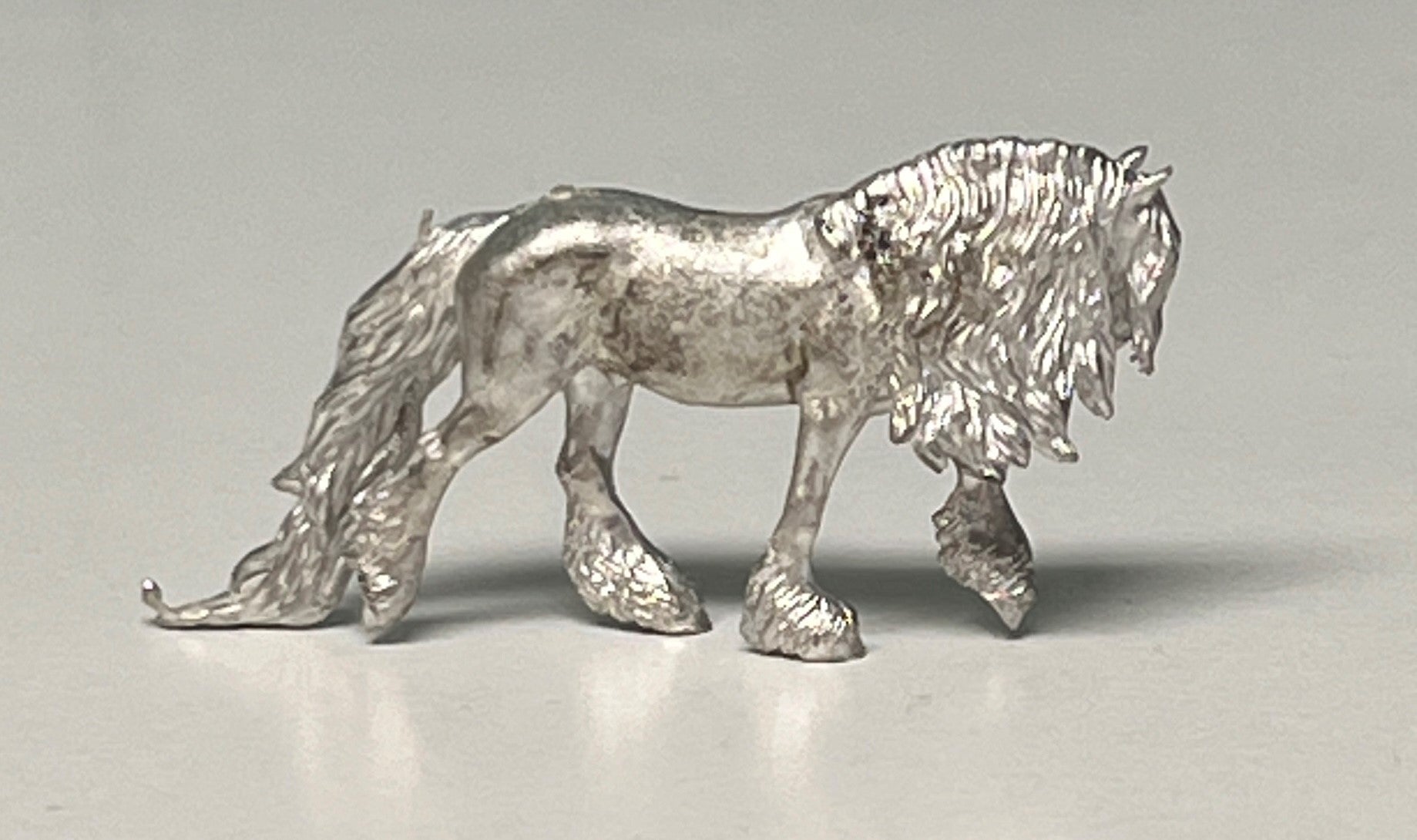 Seconds Micro Pewter Stone Horses