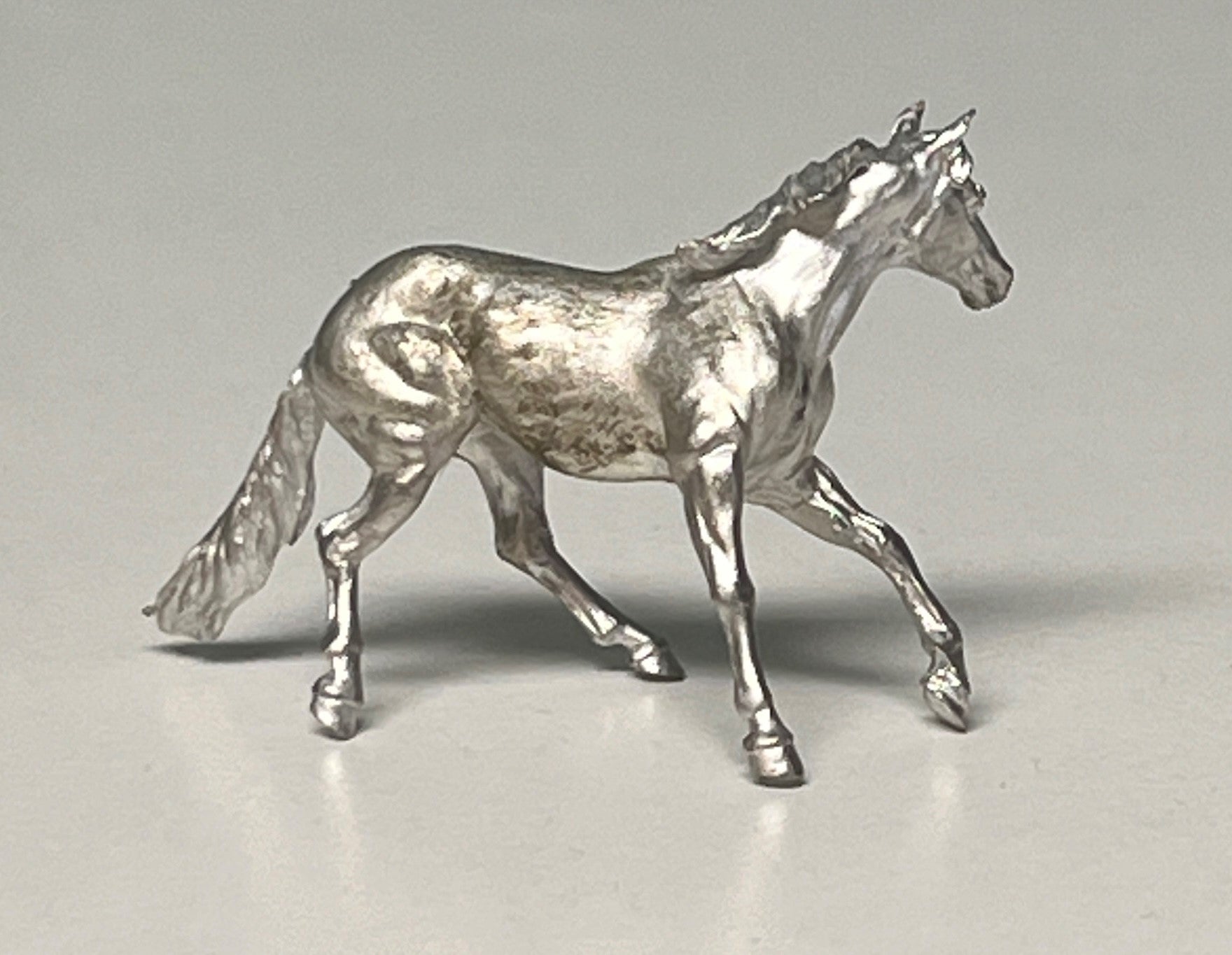 Seconds Micro Pewter Stone Horses