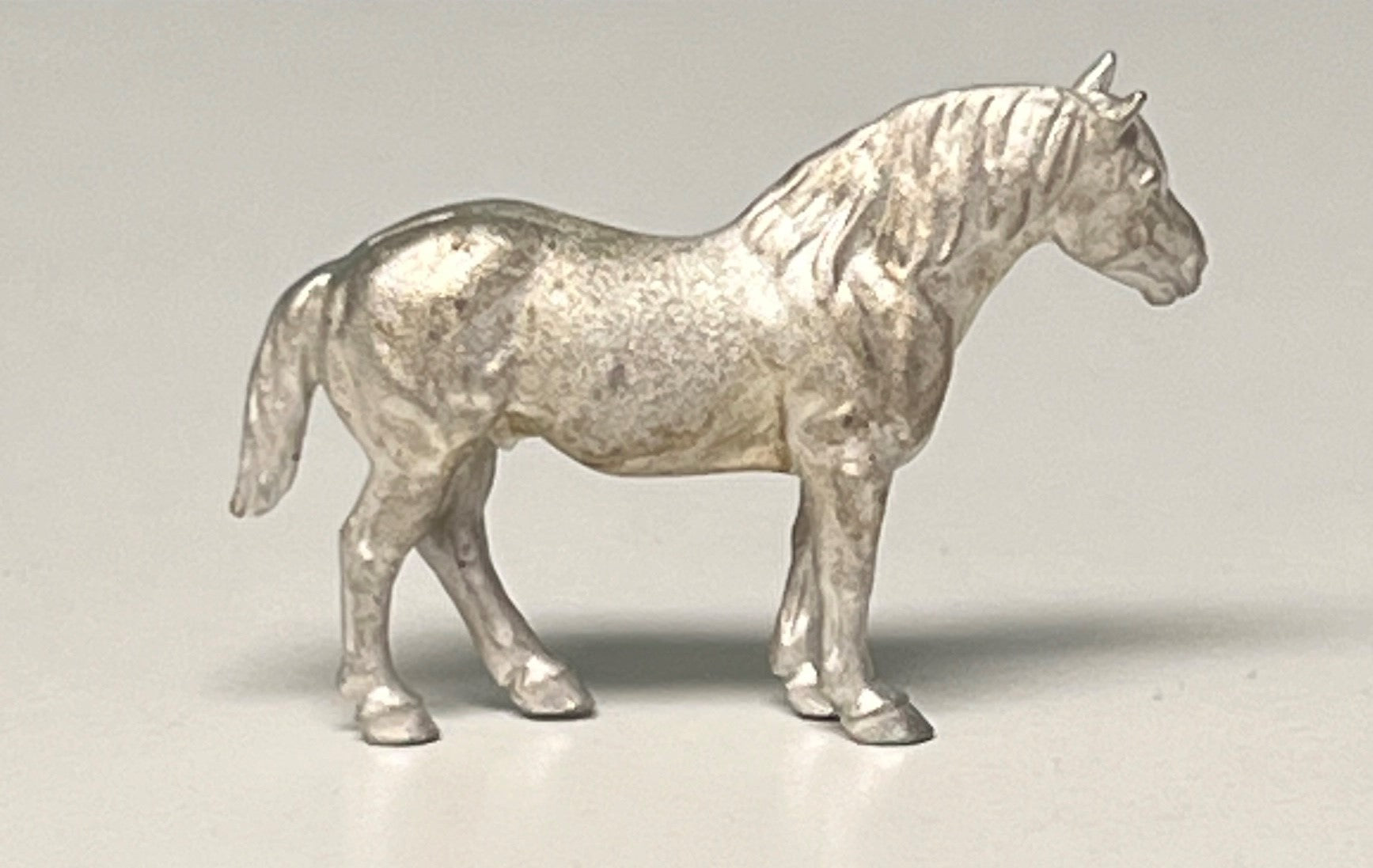 Seconds Micro Pewter Stone Horses