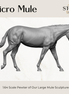 2026 Micro Pewter Mule 1:64 Scale