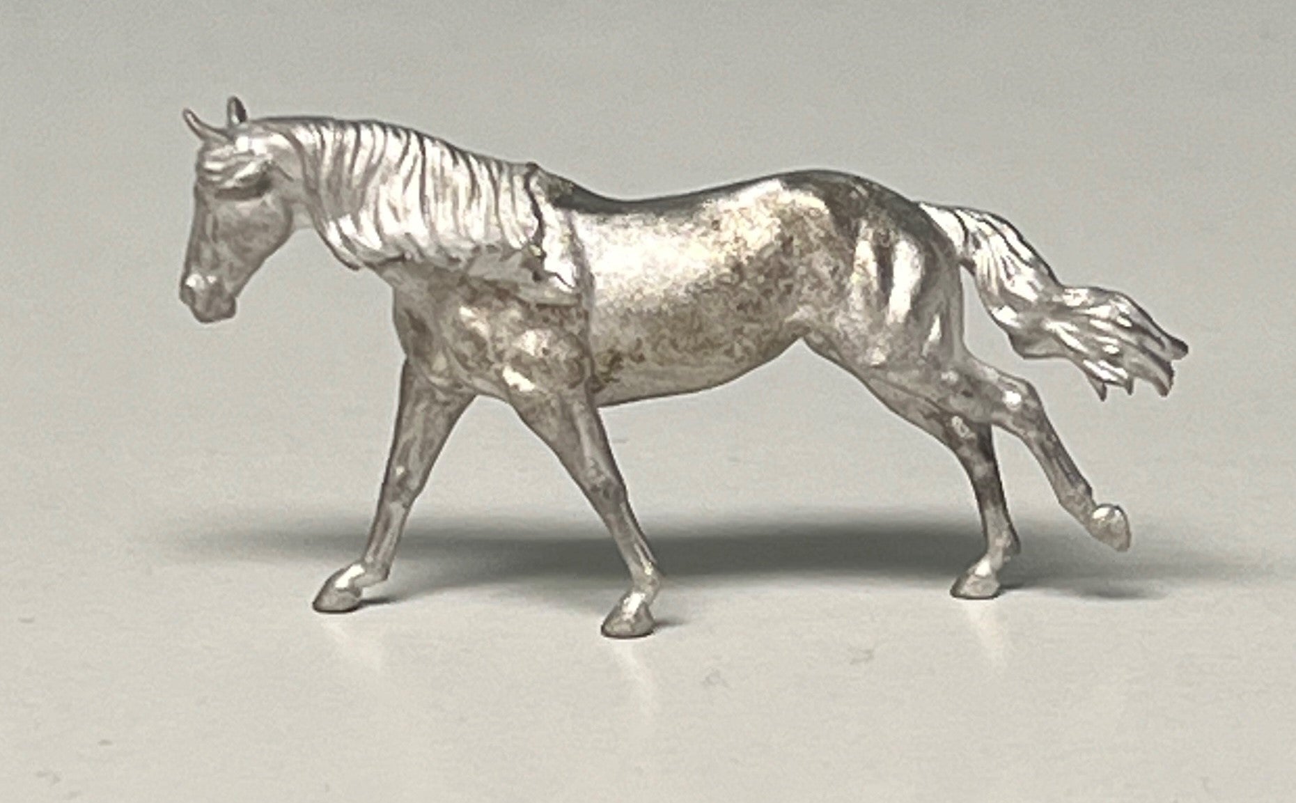 Seconds Micro Pewter Stone Horses