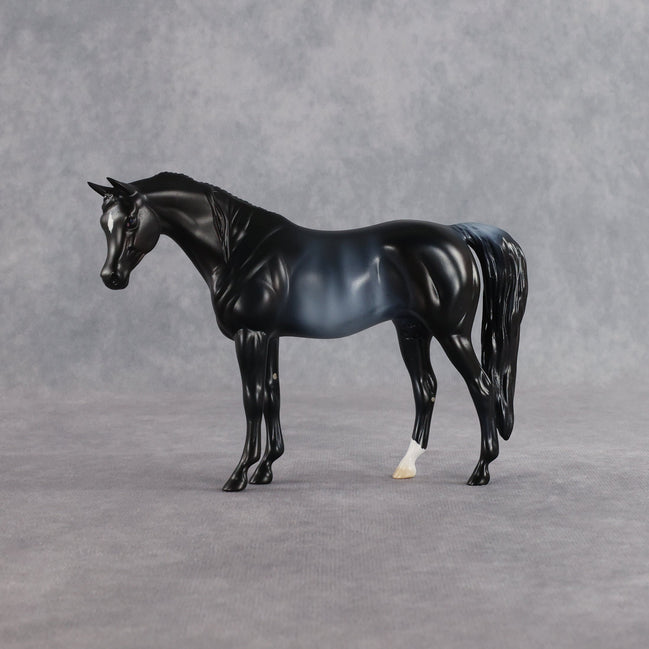 Midnight Blues OOAK Pebble Arabian Mare by Anna Rieck SHCF26