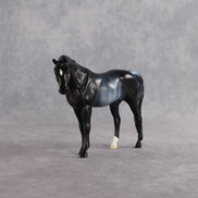 Midnight Blues OOAK Pebble Arabian Mare by Anna Rieck SHCF26