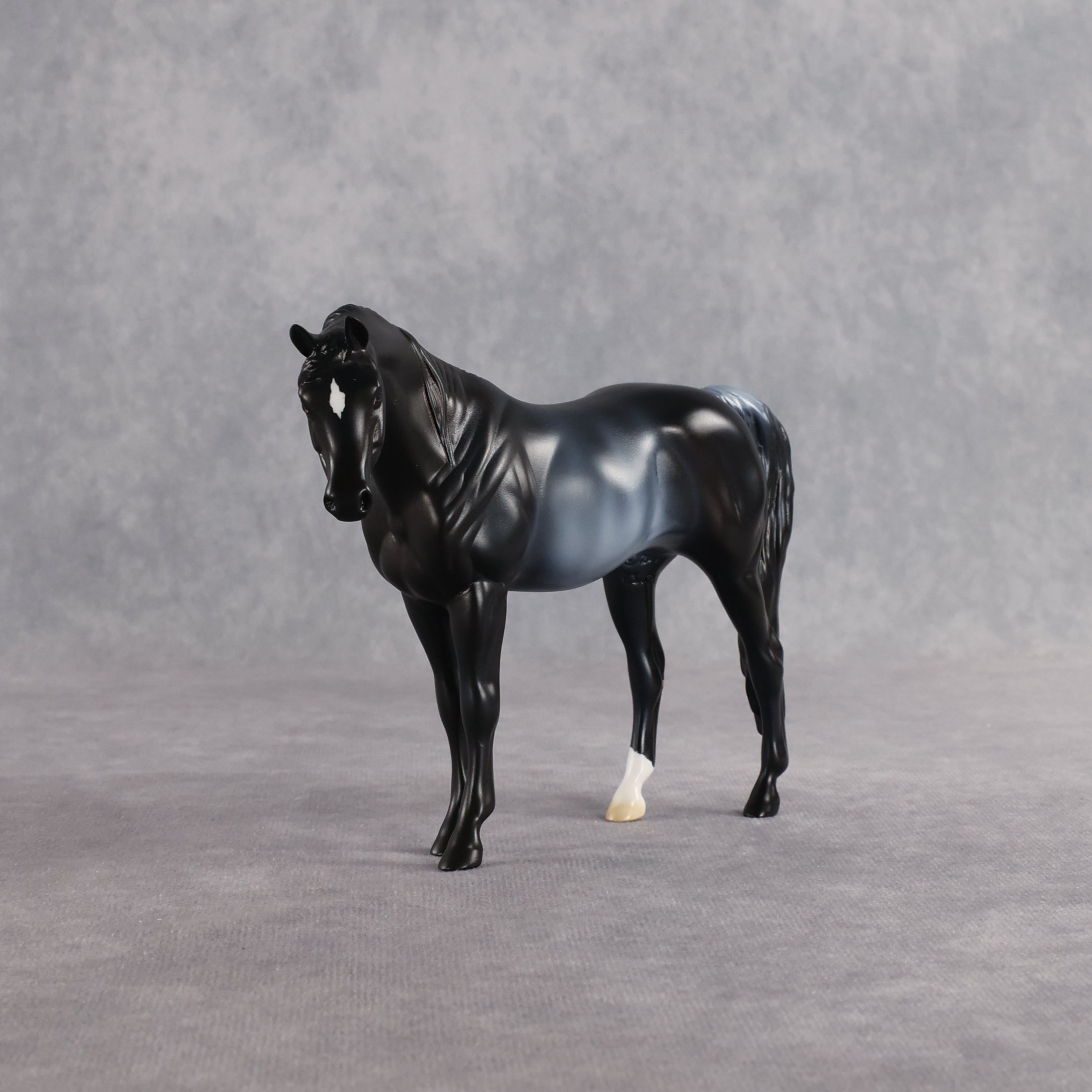 Midnight Blues OOAK Pebble Arabian Mare by Anna Rieck SHCF26
