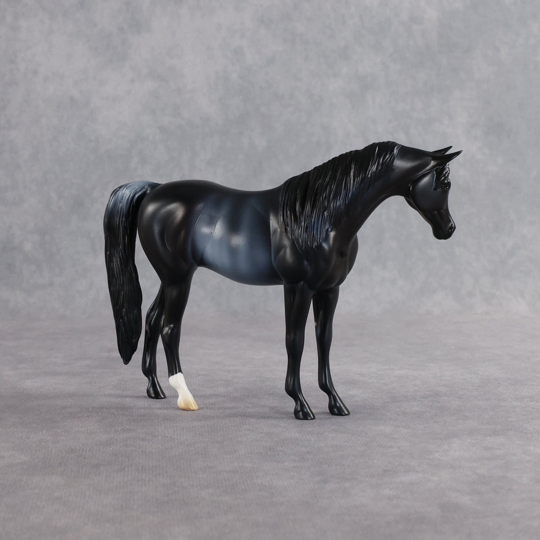 Midnight Blues OOAK Pebble Arabian Mare by Anna Rieck SHCF26