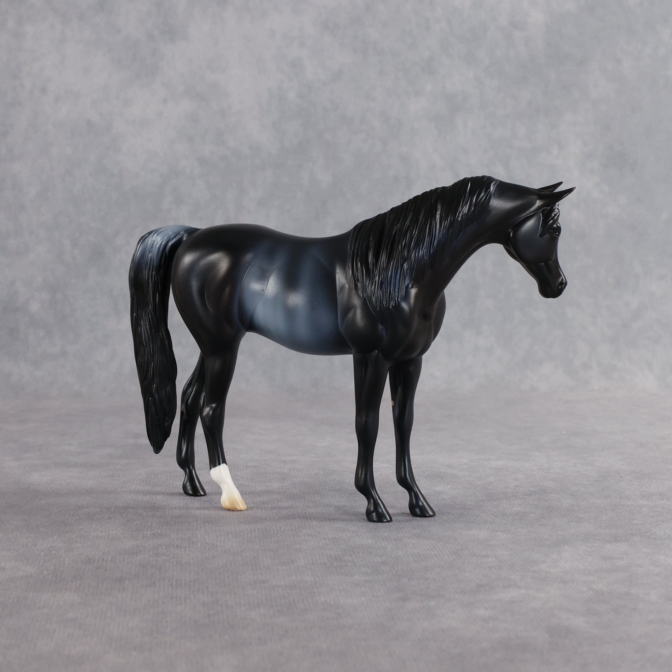 Midnight Blues OOAK Pebble Arabian Mare by Anna Rieck SHCF26