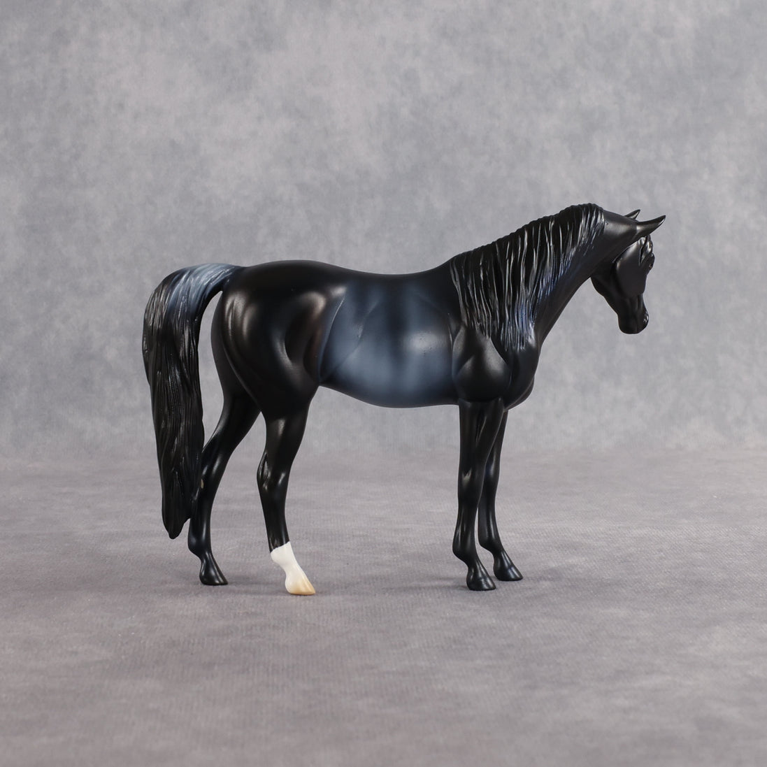 Midnight Blues OOAK Pebble Arabian Mare by Anna Rieck SHCF26