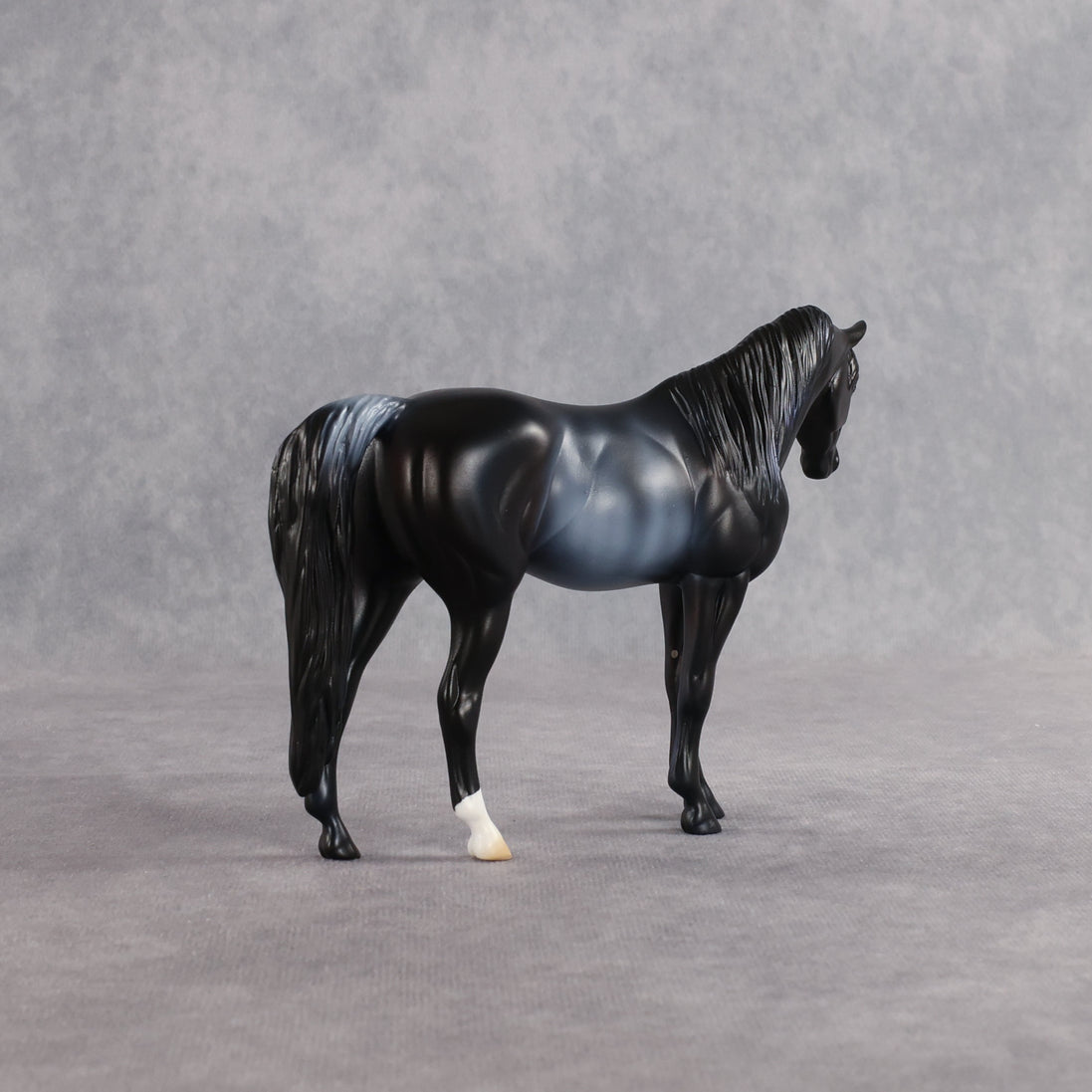 Midnight Blues OOAK Pebble Arabian Mare by Anna Rieck SHCF26