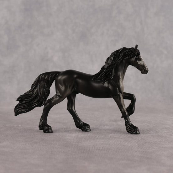 Mist OOAK Chip Friesian by Anna Rieck LHS26