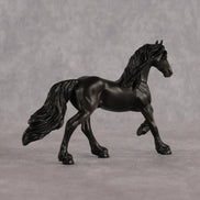 Mist OOAK Chip Friesian by Anna Rieck LHS26