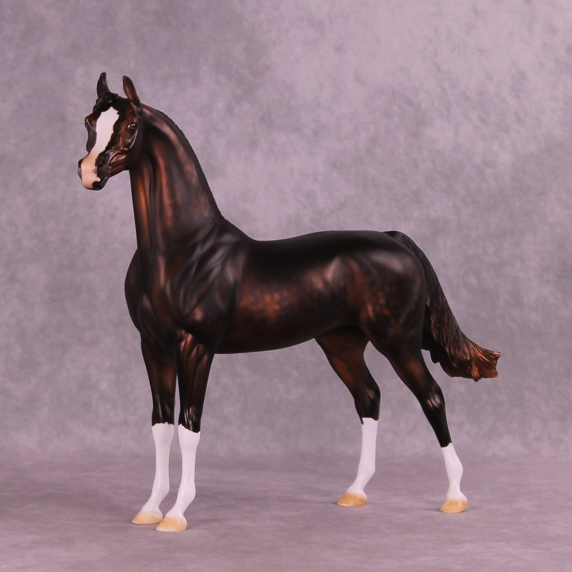 Mistletoe Adjacent OOAK Arabian Stallion by Julie Keim MM25 Group C