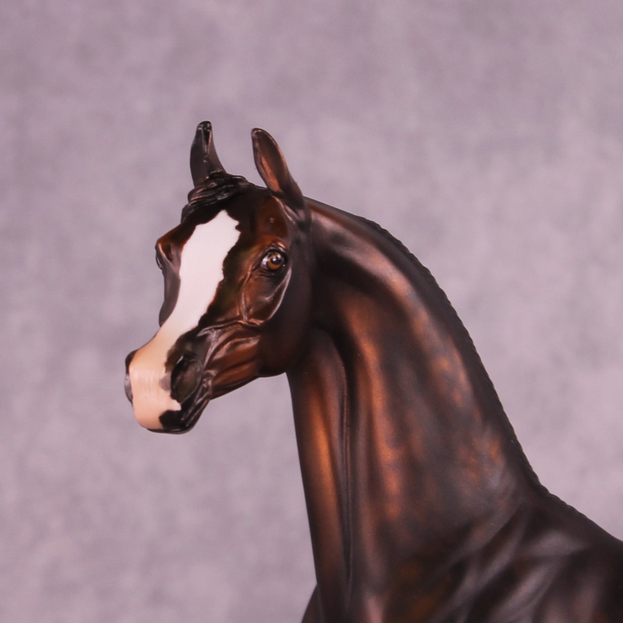 Mistletoe Adjacent OOAK Arabian Stallion by Julie Keim MM25 Group C