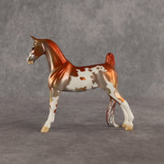 Mixed Metals OOAK Pebble Saddlebred by Dawn Quick SHCF26