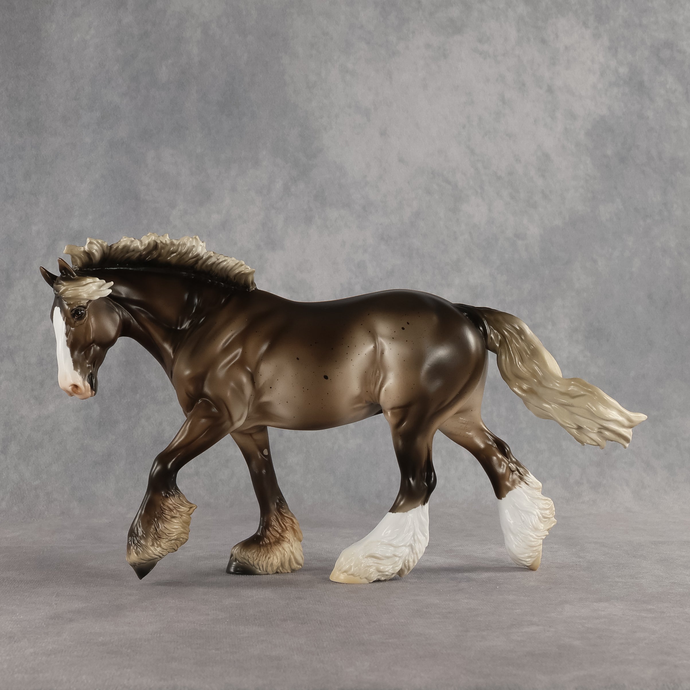 Mocha Chip OOAK FCM Irish Cob by Ashley Palmer SHCF26