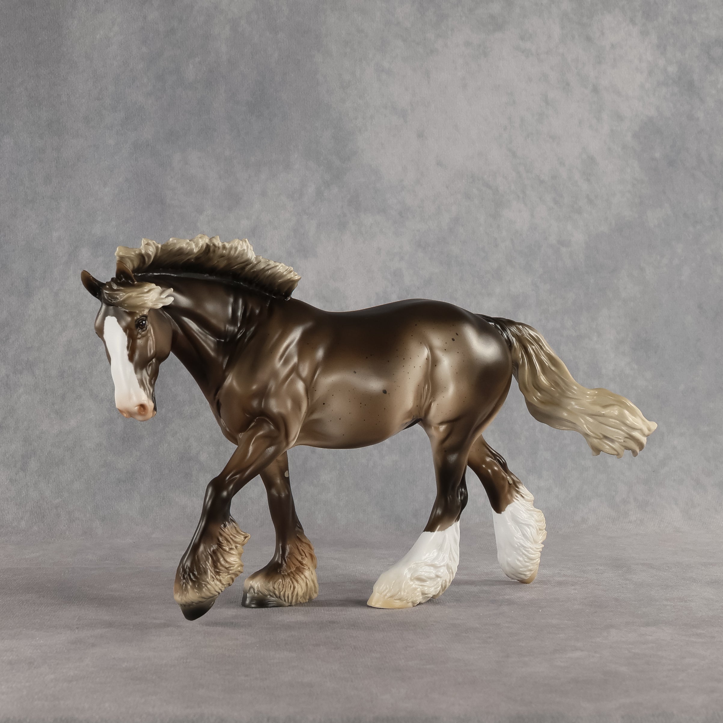 Mocha Chip OOAK FCM Irish Cob by Ashley Palmer SHCF26