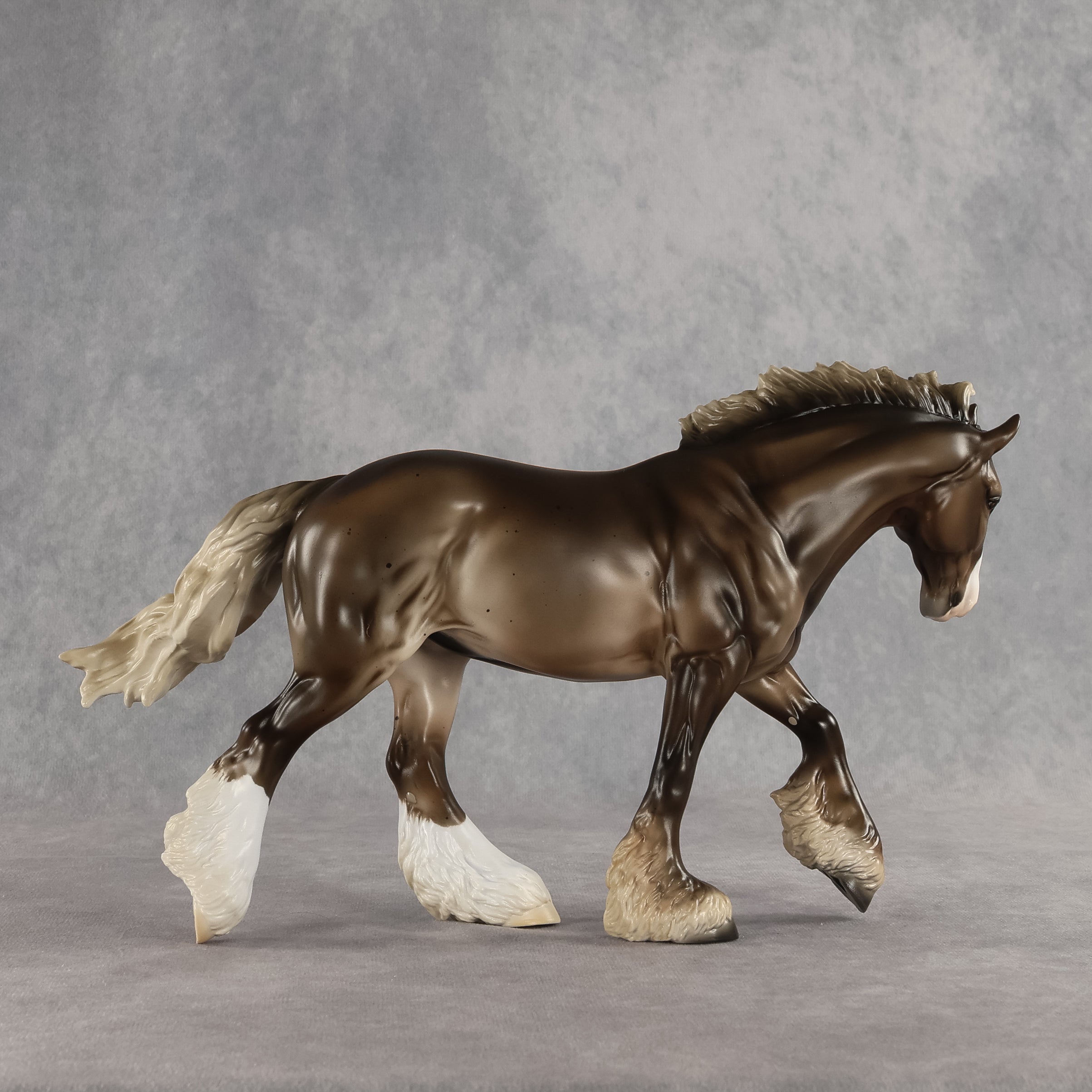 Mocha Chip OOAK FCM Irish Cob by Ashley Palmer SHCF26