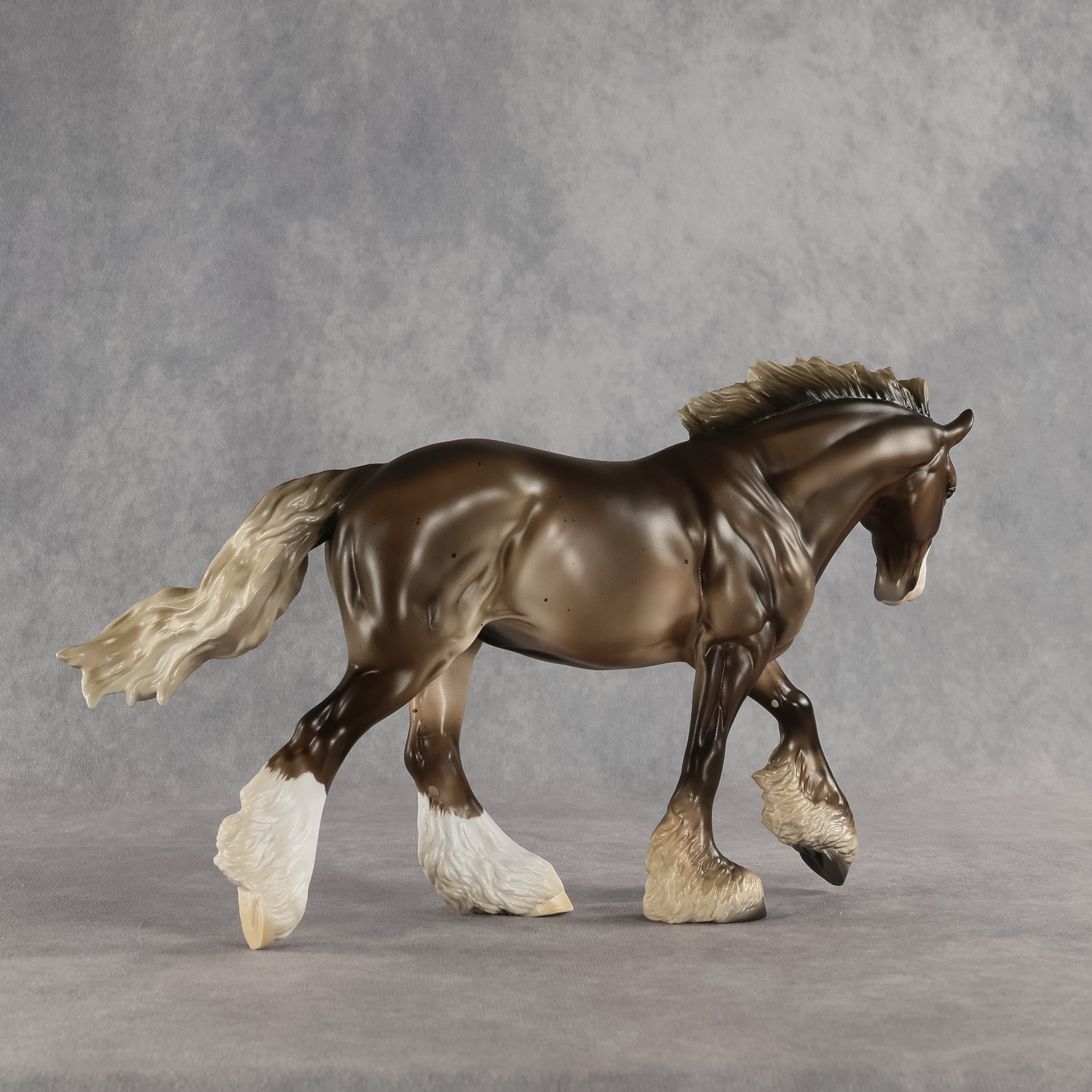 Mocha Chip OOAK FCM Irish Cob by Ashley Palmer SHCF26