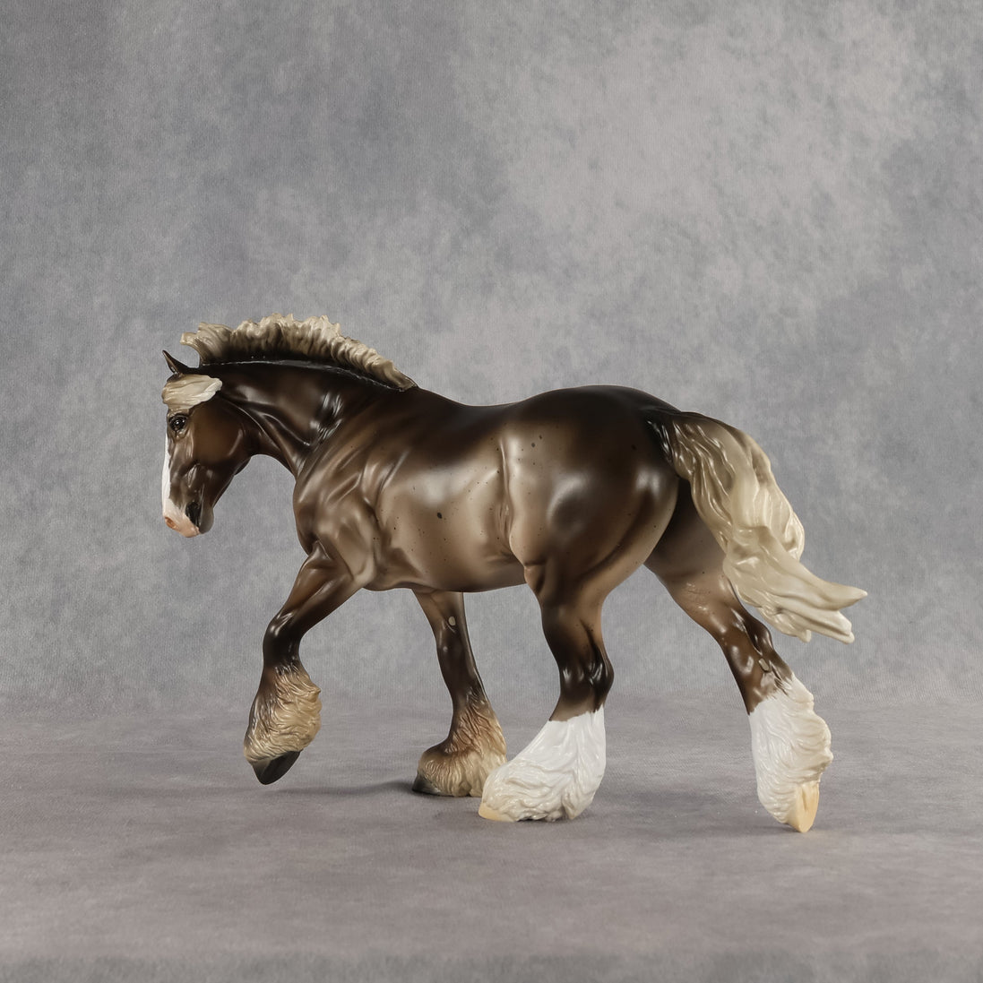 Mocha Chip OOAK FCM Irish Cob by Ashley Palmer SHCF26