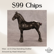 Moe LE-5 Chip Standing Drafter by Madi Wiseman October $99 Chips