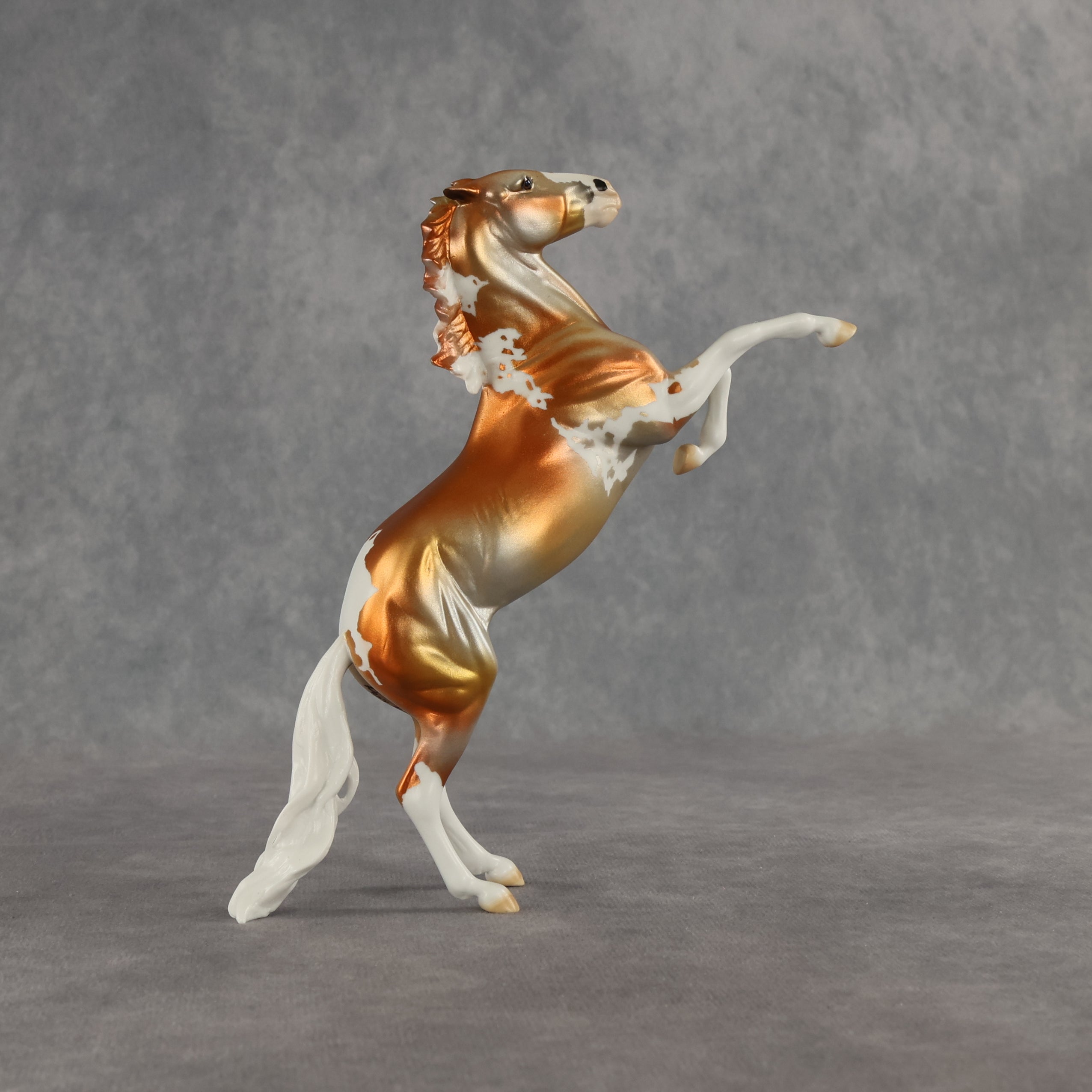 Molten Metal OOAK Pebble Mustang by Dawn Quick SHCF26