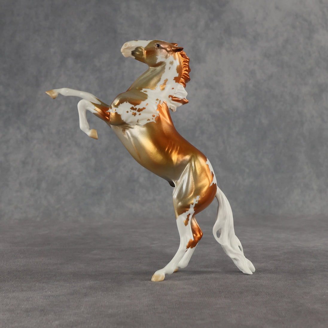Molten Metal OOAK Pebble Mustang by Dawn Quick SHCF26