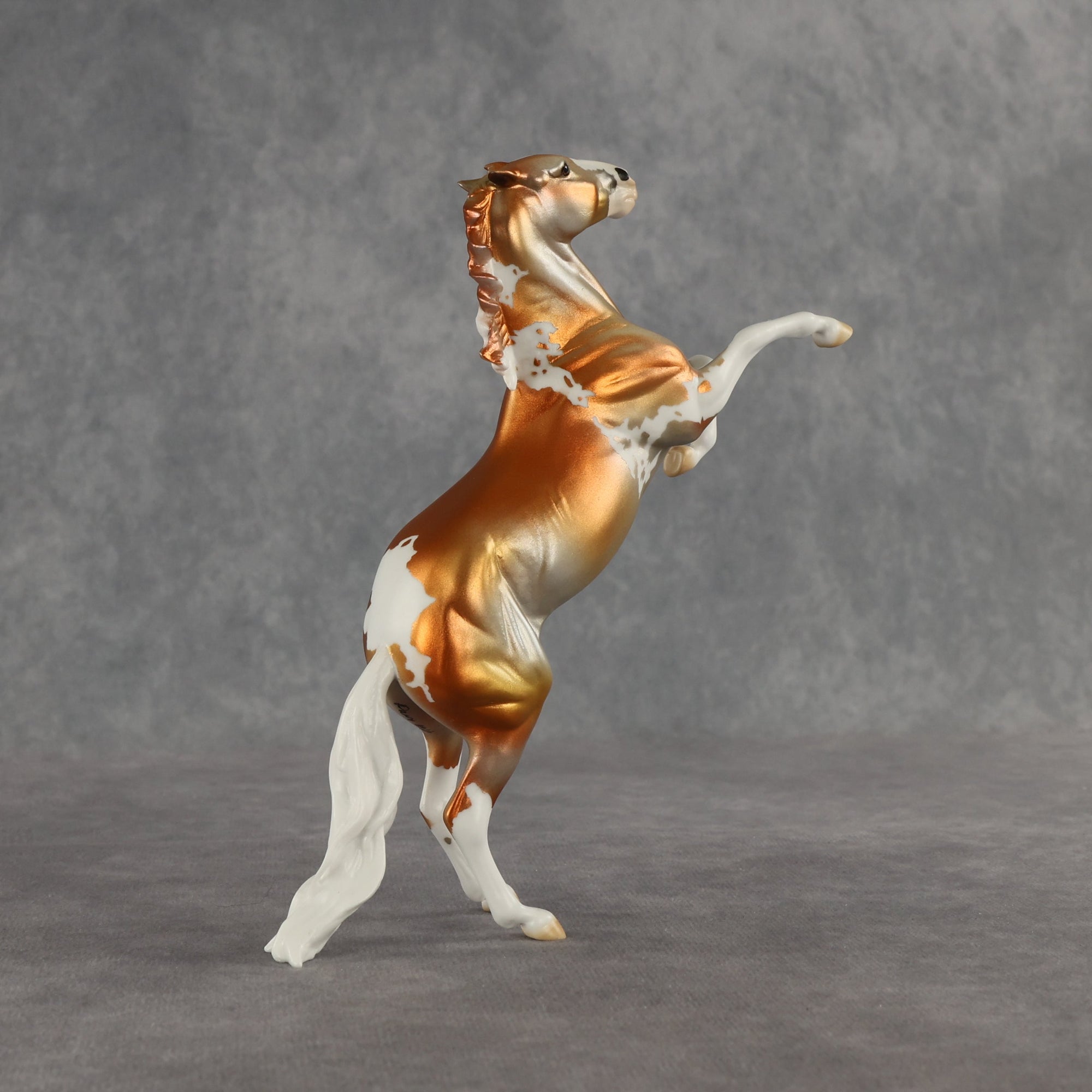 Molten Metal OOAK Pebble Mustang by Dawn Quick SHCF26