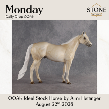 Monday OOAK Ideal Stock Horse by Aimi Hettinger DDOOAKs26