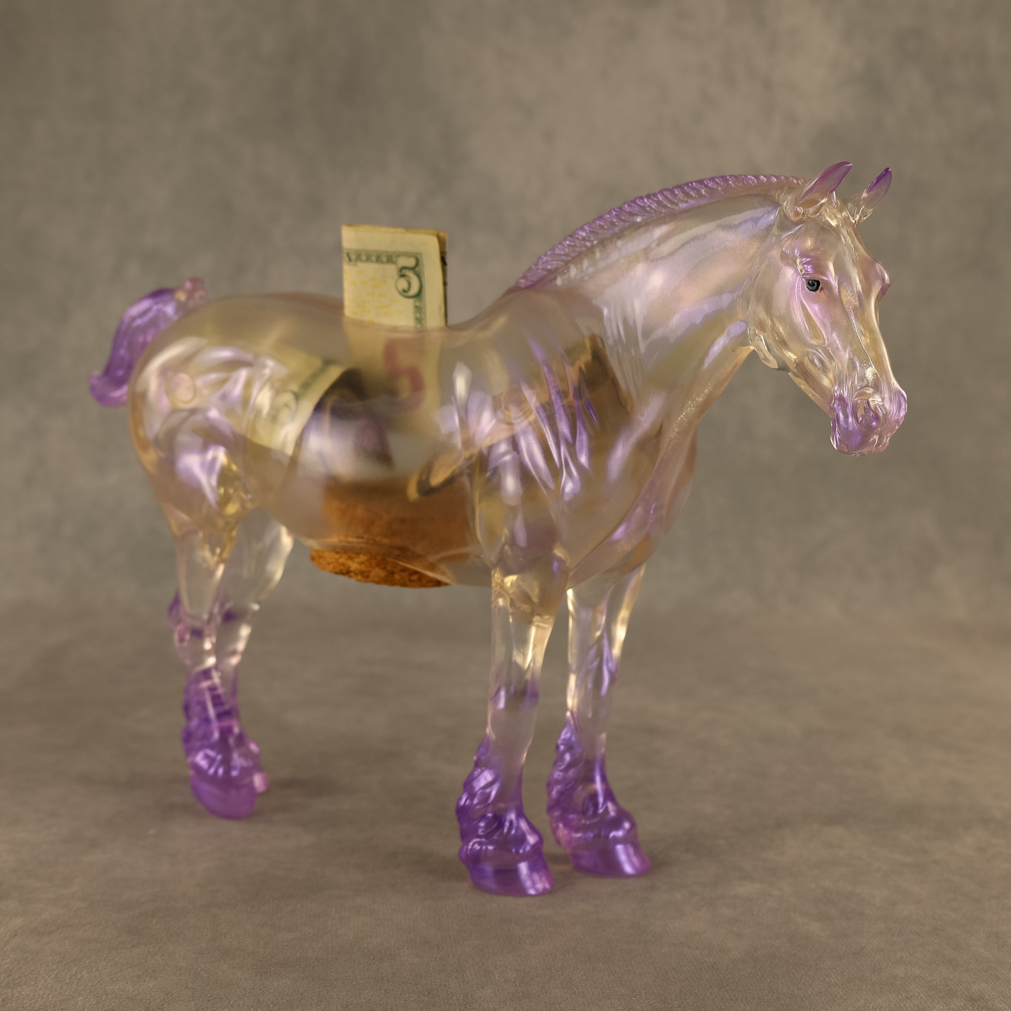 Money, Bunny! LE-10 EFCM Clear Bunny by Erin Corbett &amp; Matt Samuels SHCF26