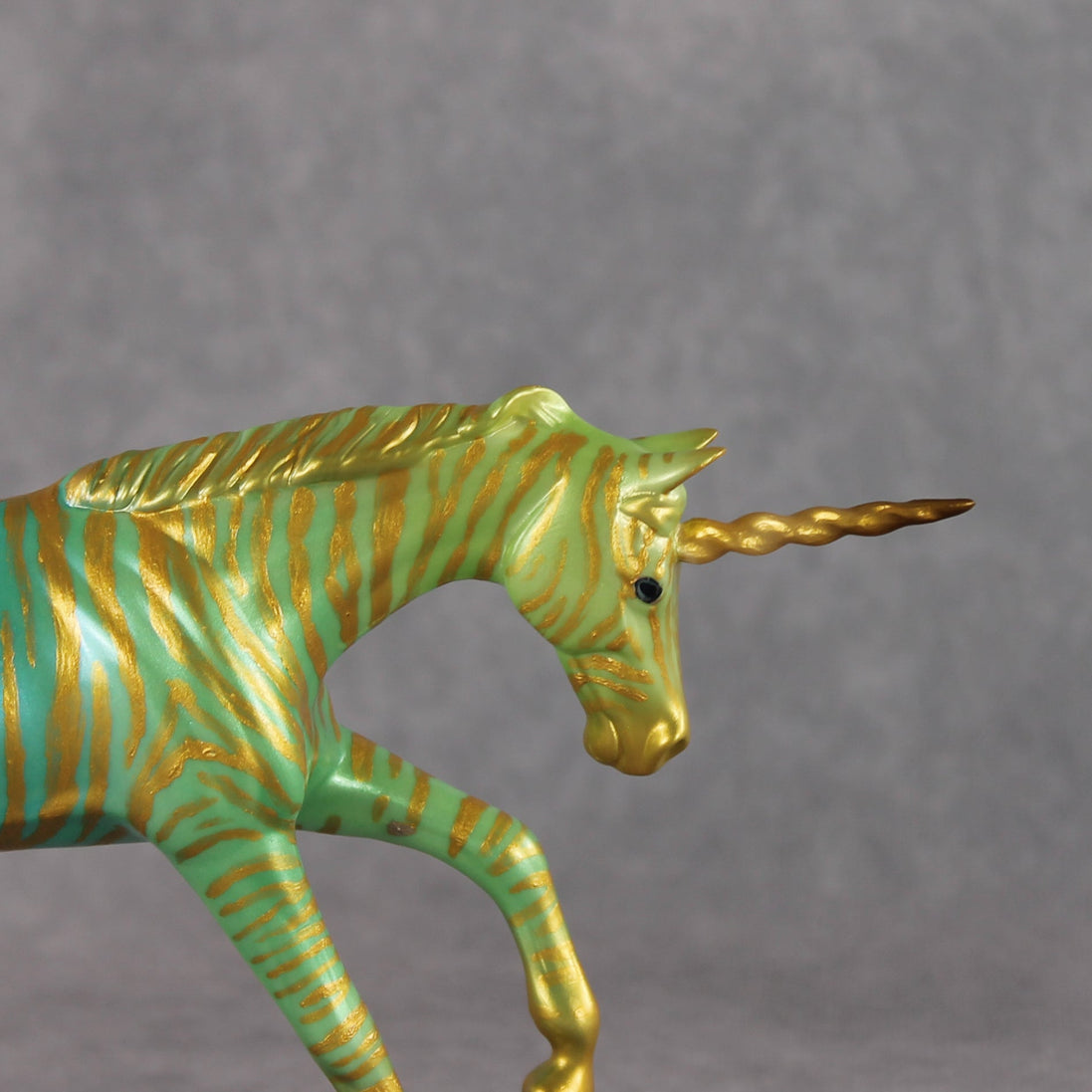 Money Tree OOAK FCM Pebble Stock Horse by Madi Wiseman LHS26