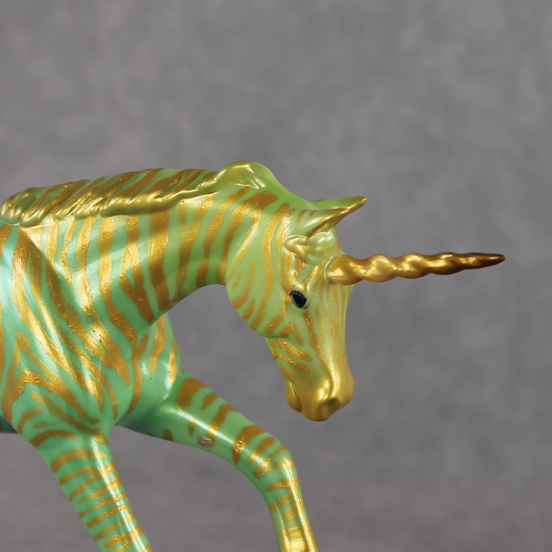 Money Tree OOAK FCM Pebble Stock Horse by Madi Wiseman LHS26