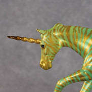 Money Tree OOAK FCM Pebble Stock Horse by Madi Wiseman LHS26