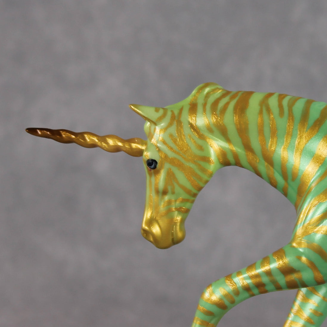 Money Tree OOAK FCM Pebble Stock Horse by Madi Wiseman LHS26