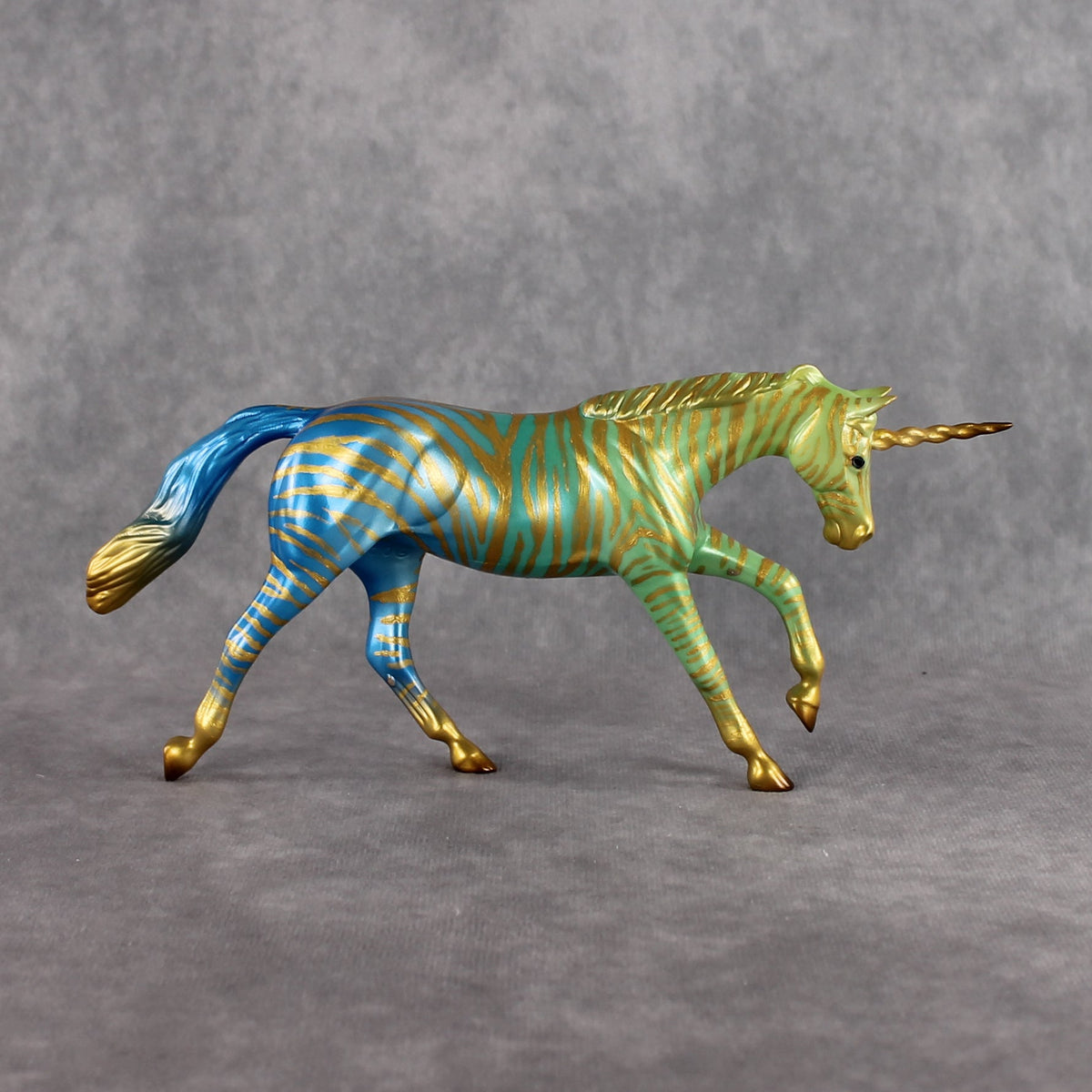 Money Tree OOAK FCM Pebble Stock Horse by Madi Wiseman LHS26