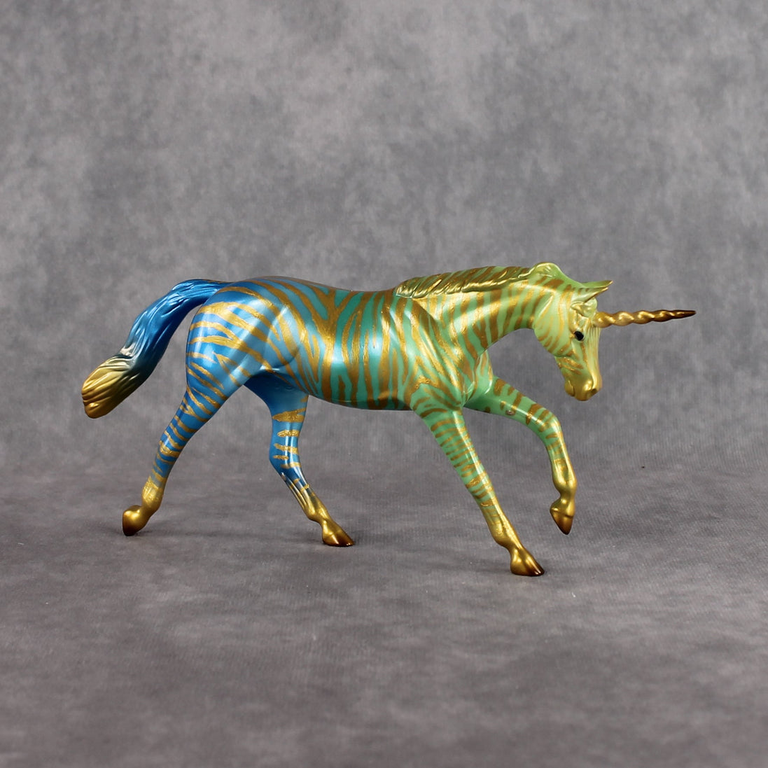 Money Tree OOAK FCM Pebble Stock Horse by Madi Wiseman LHS26