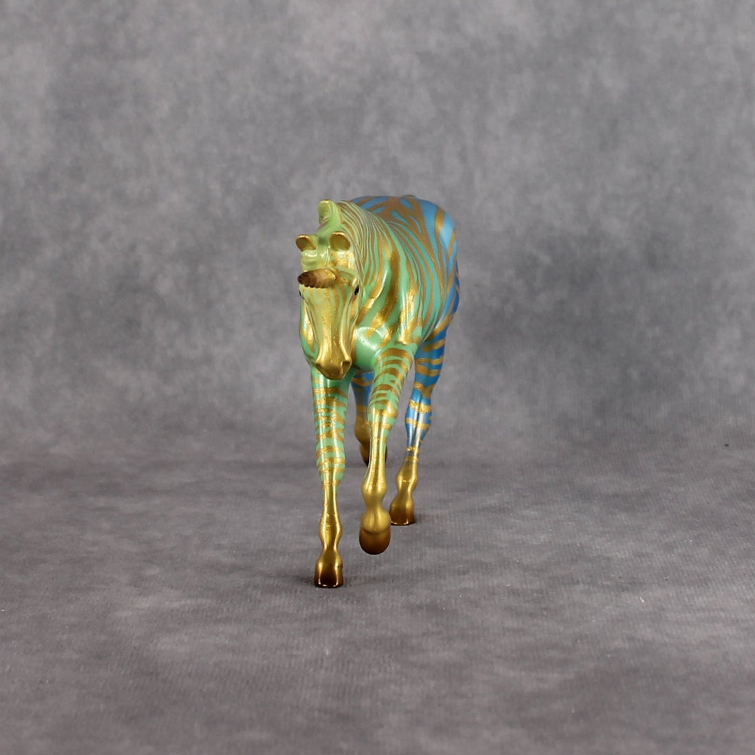 Money Tree OOAK FCM Pebble Stock Horse by Madi Wiseman LHS26