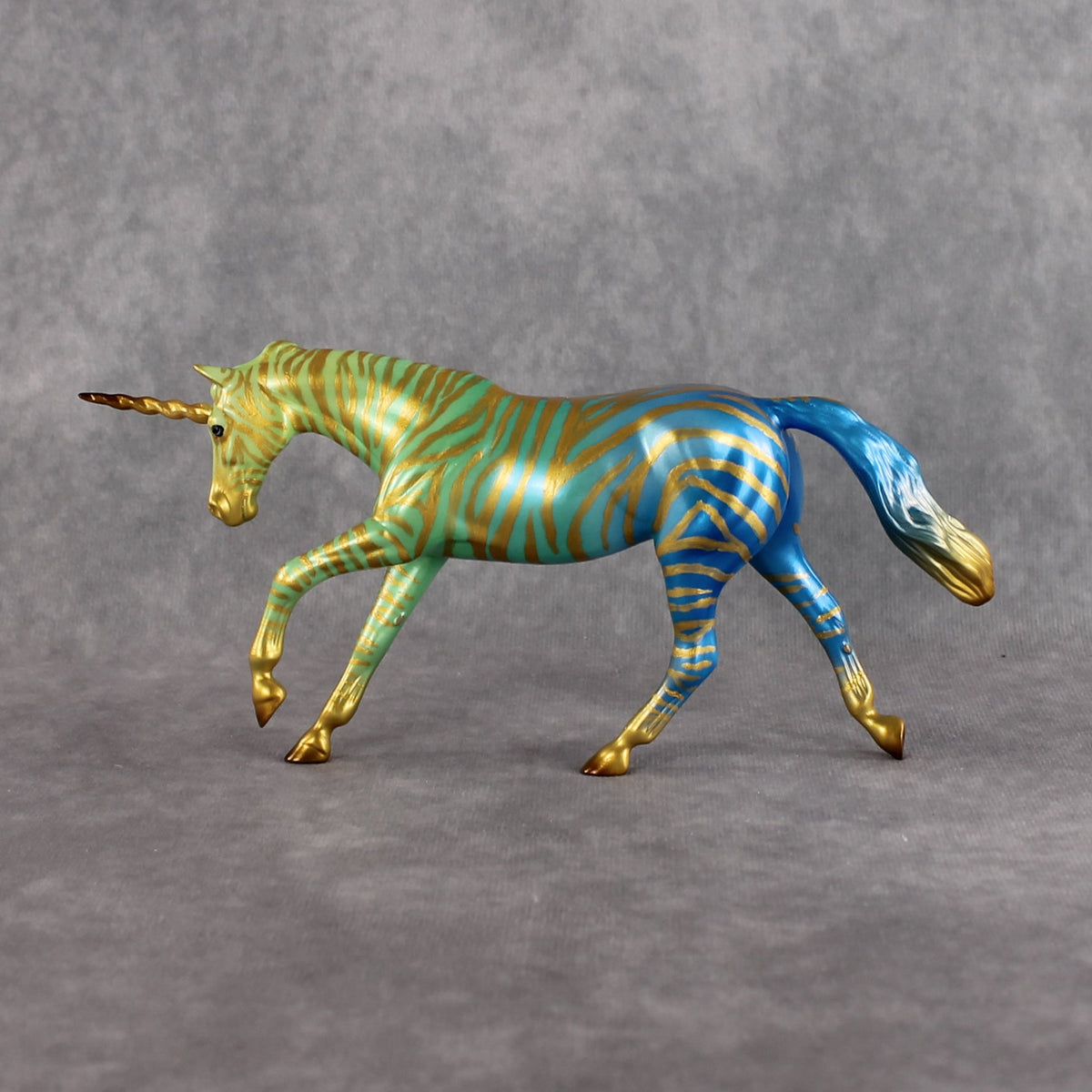 Money Tree OOAK FCM Pebble Stock Horse by Madi Wiseman LHS26