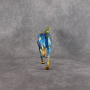 Money Tree OOAK FCM Pebble Stock Horse by Madi Wiseman LHS26