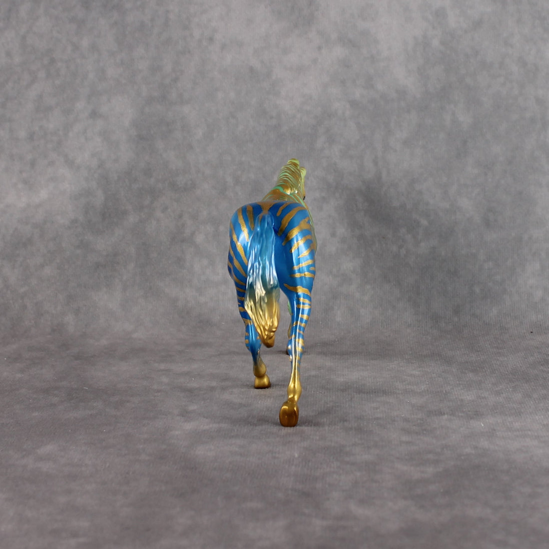Money Tree OOAK FCM Pebble Stock Horse by Madi Wiseman LHS26