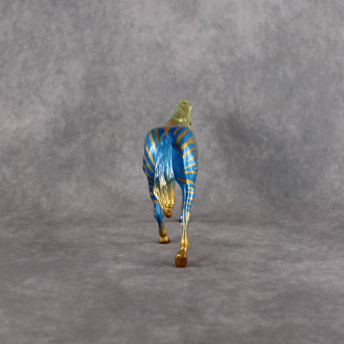 Money Tree OOAK FCM Pebble Stock Horse by Madi Wiseman LHS26
