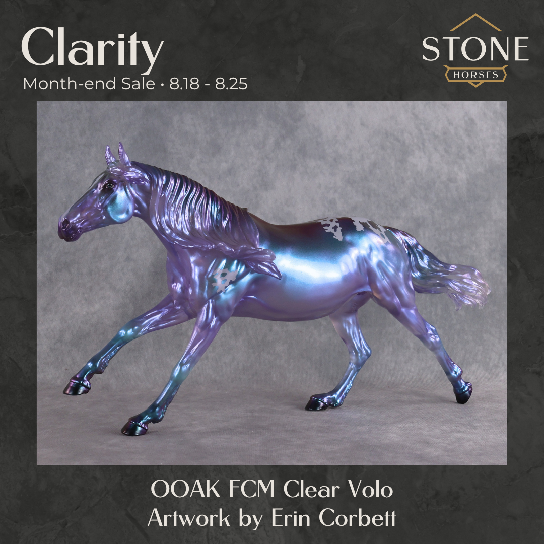 Clarity OOAK FCM Clearware Volo by Erin Corbett SS0826