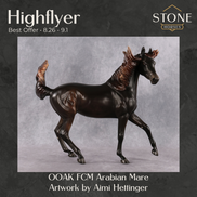 Highflyer OOAK Arabian Mare by Aimi Hettinger Best Offer 8.26.2026