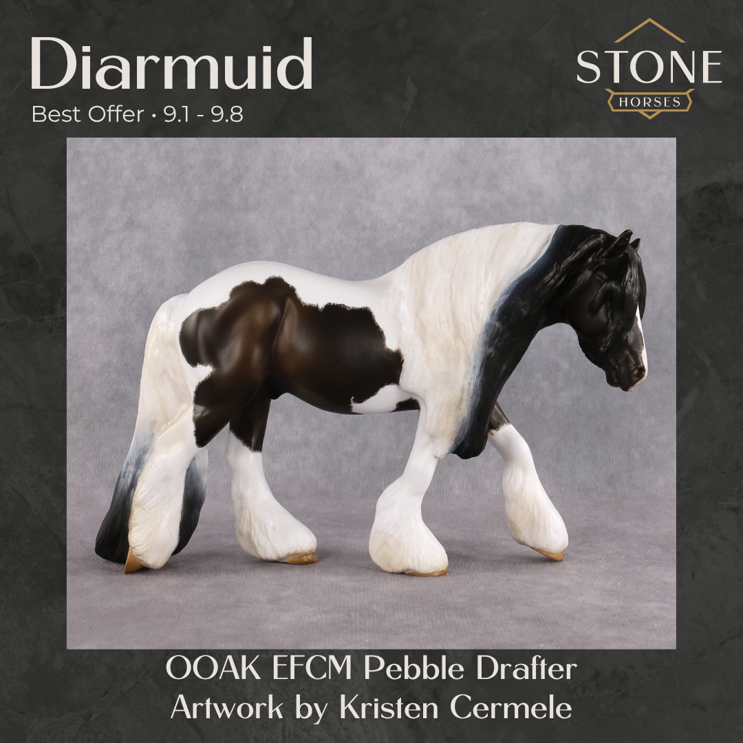Diarmuid OOAK EFCM Pebble Drafter by Kristen Cermele Best Offer 9.1.2026