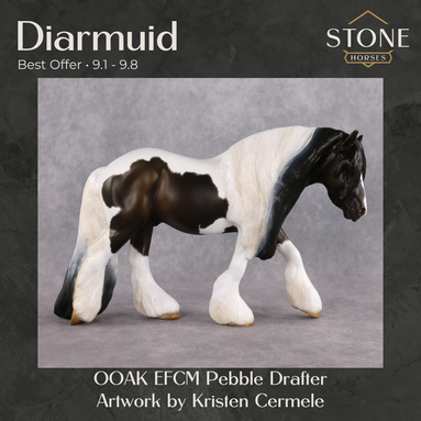 Diarmuid OOAK EFCM Pebble Drafter by Kristen Cermele Best Offer 9.1.2026