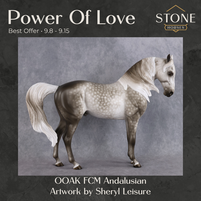 Power of Love OOAK FCM Andalusian by Sheryl Leisure Best Offer 9.8.2026