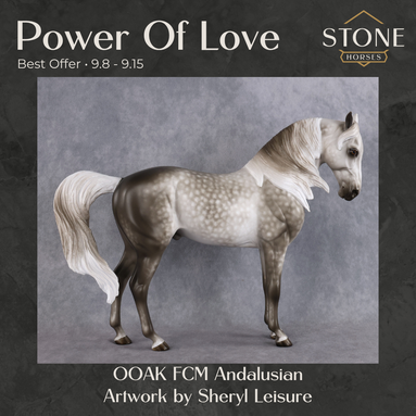 Power of Love OOAK FCM Andalusian by Sheryl Leisure Best Offer 9.8.2026