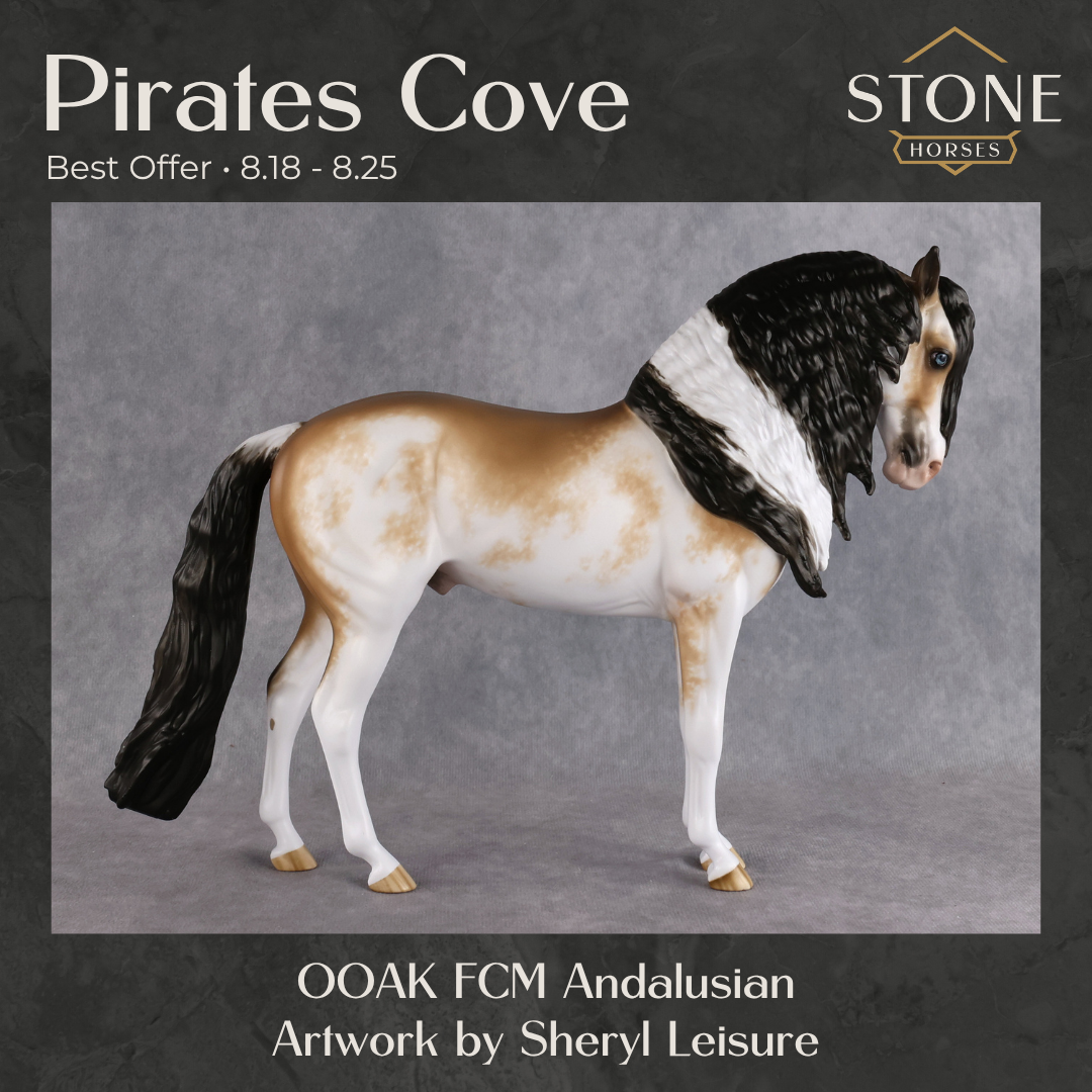 Pirates Cove OOAK FCM Andalusian by Sheryl Leisure Best Offer 8.18.2026