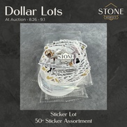 Dollar Auctions: Sticker Lot 8.26.2026