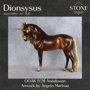 Dionysus OOAK FCM Andalusian by Angela Marleau Best Offer 9.1.2026